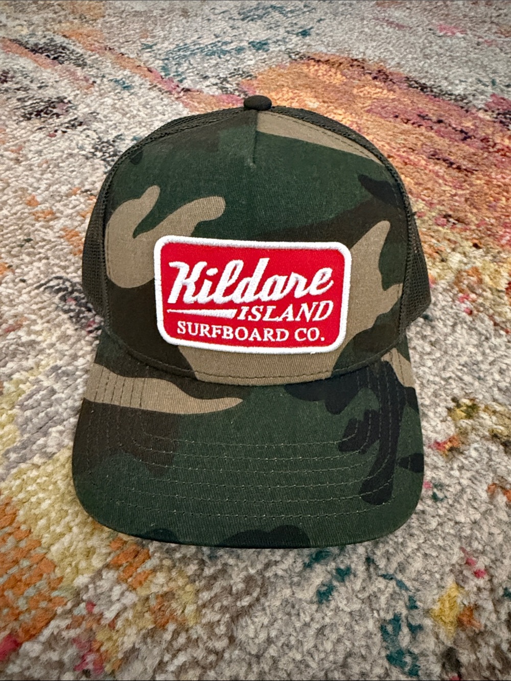Camo Trucker Hat - Green